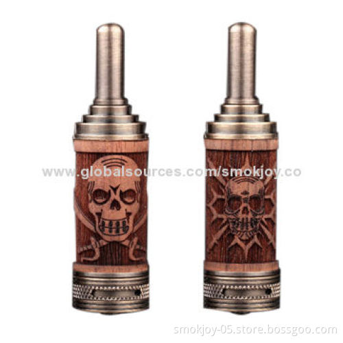 Wood atomizer dual coil e cigarette n fire la2 vaporizer with factory price
